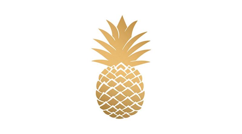 PPD.B1252657 Golden Pineapple papírszalvéta 25x25cm,20db-os