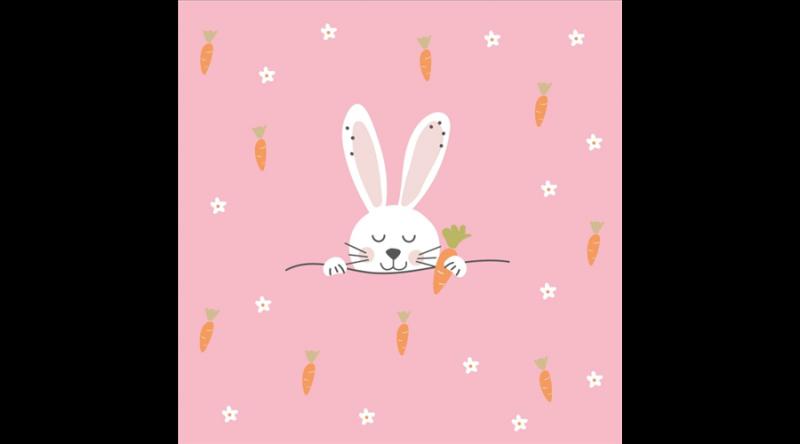 PPD.C233002947 Easter Carrots papírszalvéta 33x33cm, 20db-os