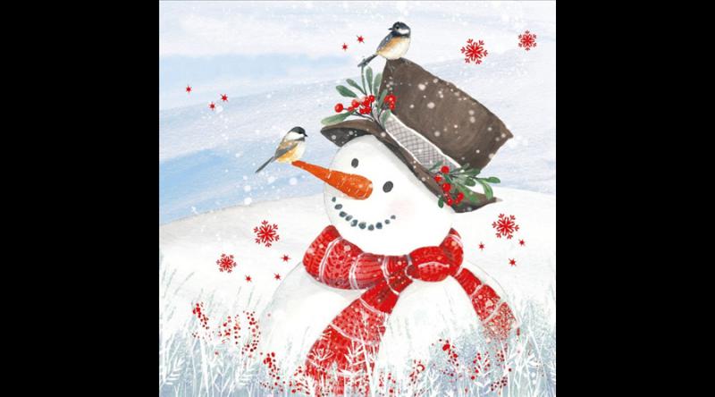 PPD.C333002403 Olaf the Snowman papírszalvéta 33x33cm, 20db-os