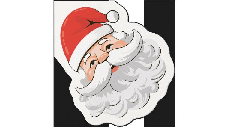 P.W.AAS200300 Classic Santa Claus airlaid papírszalvéta 32 cm,10 db-os