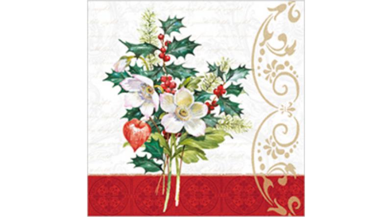 P.W.SDL100903 Silent Night papírszalvéta 33x33cm,20db-os