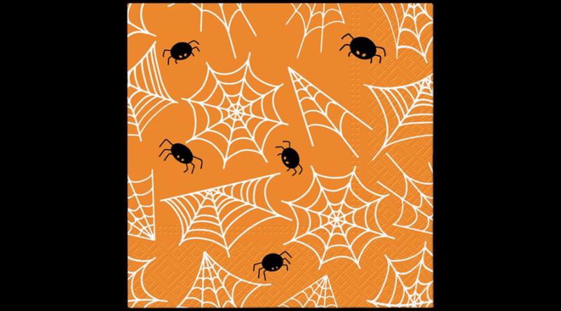 P.W.SDL239400 Spider'S Web papírszalvéta 33x33cm,20db-os