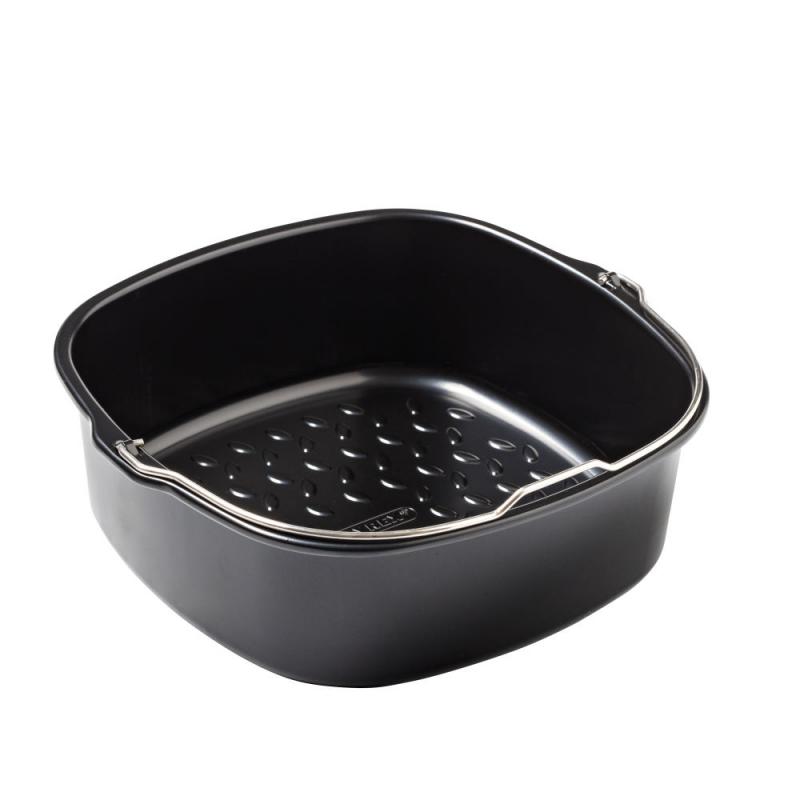 PYREX AIRFRYER bevonatos szögletes kosár 22x21x7,5cm 1,9l