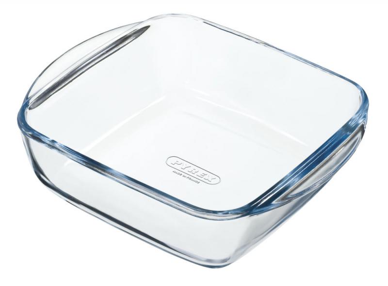 PYREX AIRFRYER szögletes tál füles 20x17x6cm 1l