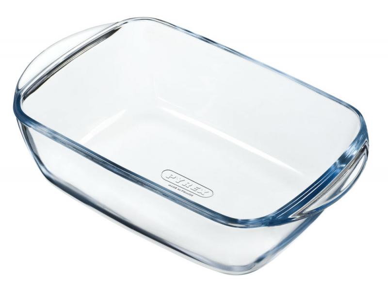 PYREX AIRFRYER szögletes tál füles 23x15x6cm 1,2l