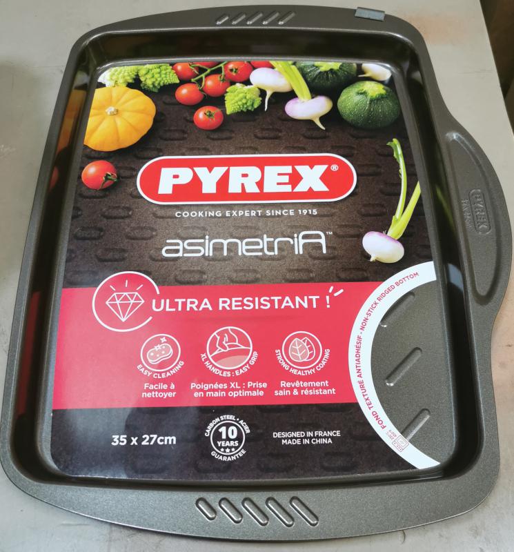 Pyrex Asimetria lapos sütőtepsi, 35x27 cm, 203272