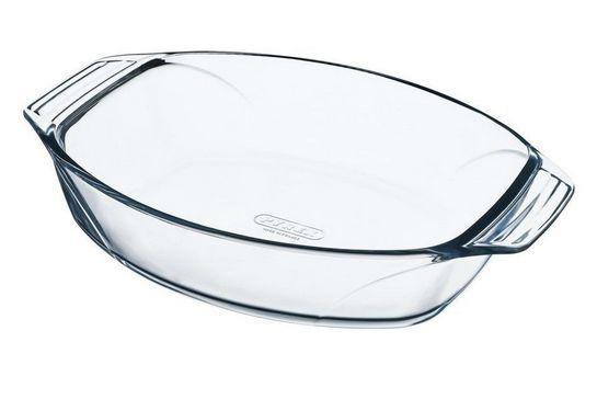 Pyrex Irresistible ovál füles sütőtál, üveg, 35X24X7 cm, 3l, 203195