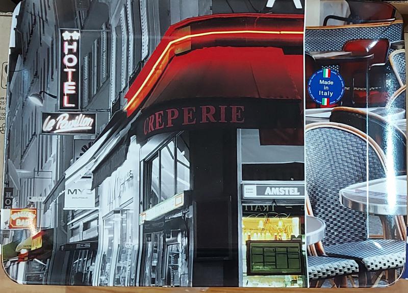 R2S Easy Life műa.tálca, Around the World Paris, 31X23 cm, 153109ATWR