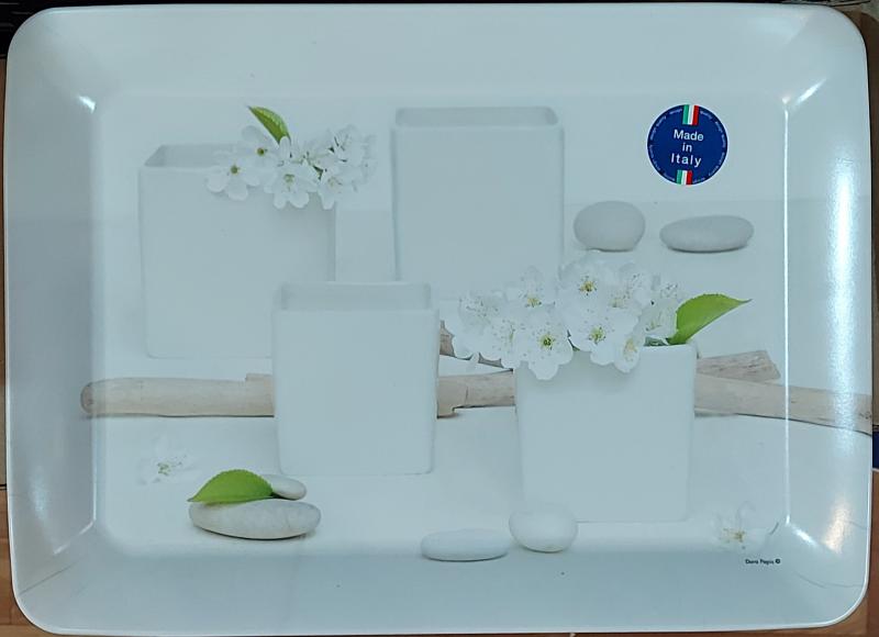 R2S Easy Life műa.tálca, White inspiration2014, 31X23 cm, 153109WEIN