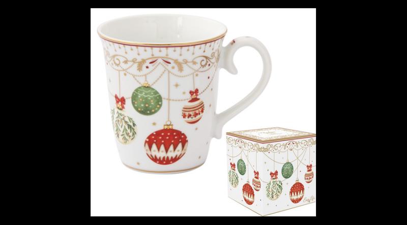 R2S.1101CEVE Porcelánbögre 275ml, dobozban, Christmas Eve