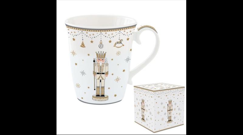R2S.1101RNUT Porcelánbögre 275ml,dobozban, Royal Nutcracker
