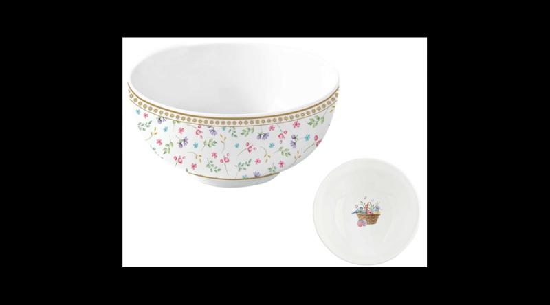 R2S.1190SPBL Porcelántálka 12cm, Spring Bloom