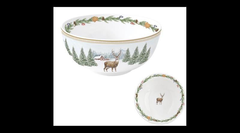 R2S.1191WHIF Porcelántál 15cm, White Forest