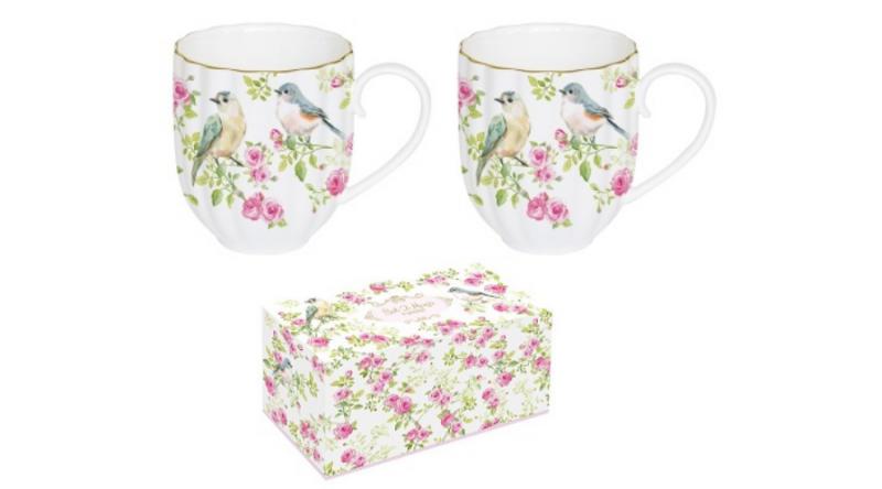 R2S.1281SPRI Porcelán bögreszett 2db-os 350ml dobozban,Spring Time