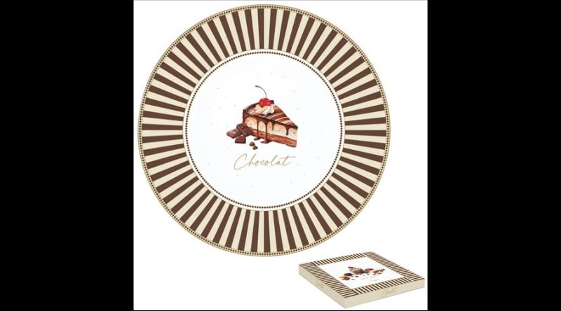 R2S.1312SWEM Porcelán tortatál 32cm, dobozban, Sweet Moments