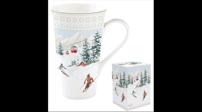 R2S.1462CHAL Porcelánbögre 600ml, dobozban, Chalet