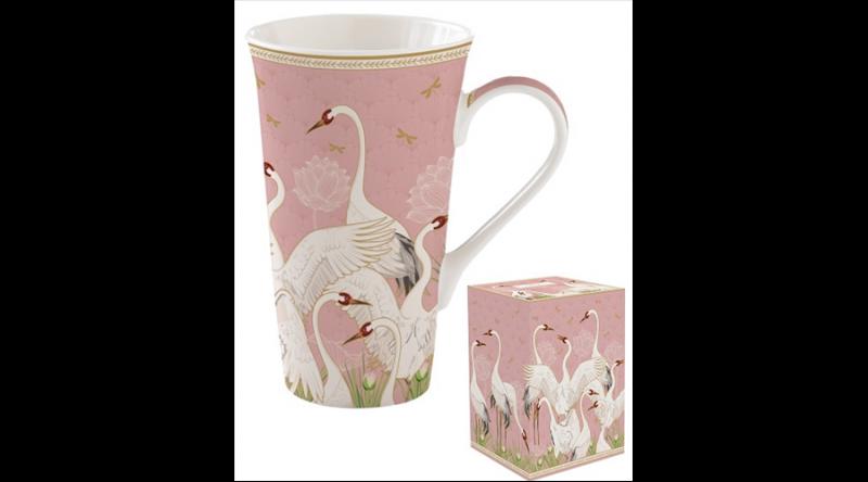 R2S.1462DANC Porcelánbögre 600ml dobozban,Dancing Herons