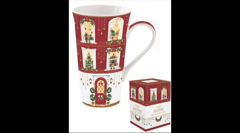 R2S.1462FEAV Porcelánbögre 600ml, dobozban, Festive Avenue,Atmosphere