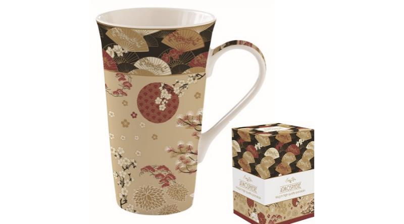 R2S.1462KIMO Porcelánbögre 600ml, dobozban, Kimono, Atmosphere