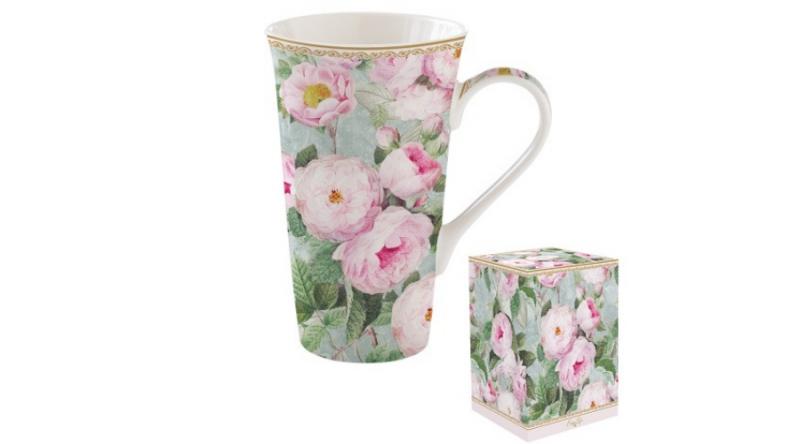 R2S.1462ROBL Porcelánbögre 600ml dobozban,Roses in Bloom