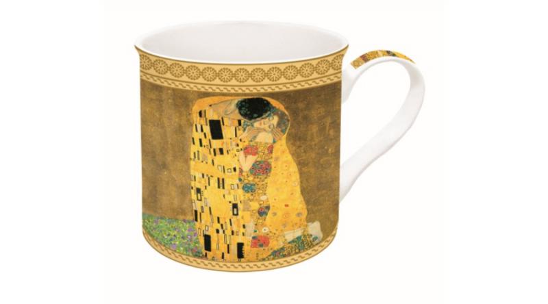 R2S.170KLI1 Porcelánbögre dobozban,300ml,Klimt:The kiss