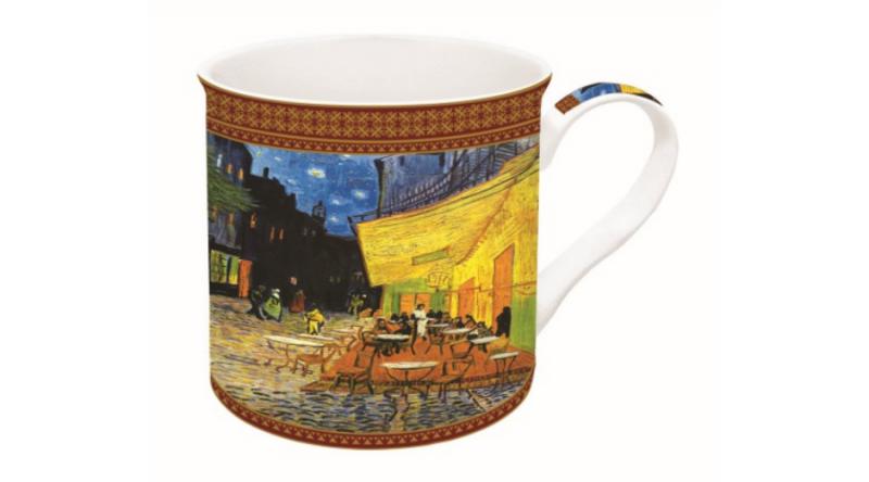 R2S.170VAN2 Porcelánbögre dobozban,300ml,Van Gogh:Kávéház éjjel