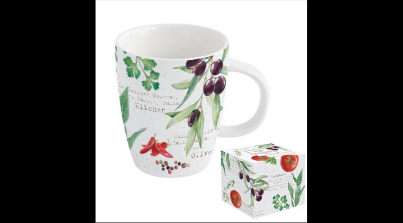 R2S.2203HOMK Porcelánbögre 350ml dobozban,Home & Kitchen