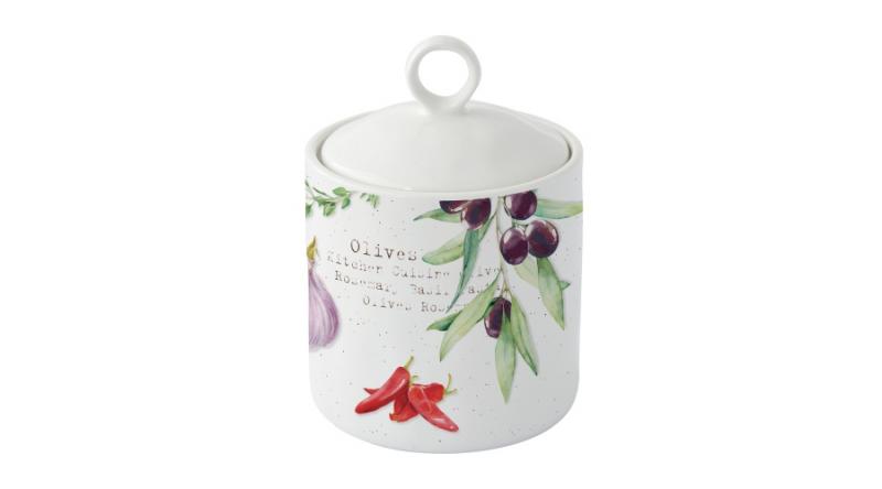 R2S.2211HOMK Porcelán konyhai tároló 9x13cm,Home & Kitchen