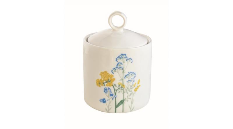 R2S.2211MILY Porcelán konyhai tároló 9x13cm, Mille Fleurs Yellow