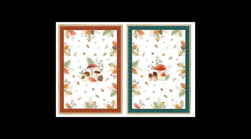 R2S.2634AUBR Konyharuhaszett 2db-os 50x70cm,100% pamut, Autumn Breeze