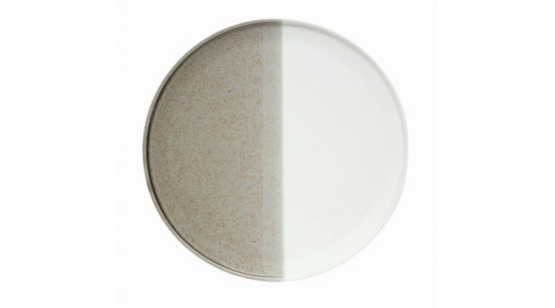 R2S.2862DBEI Porcelán desszerttányér 21cm, Double beige