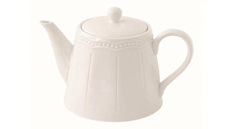 R2S.2887ELIW Porcelán teáskanna 850ml, Elite white