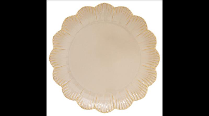 R2S.3072FLRT Porcelán desszerttányér 21cm, Fleuri terracotta