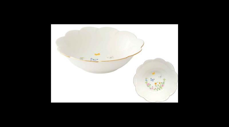 R2S.3121DANB Porcelán mélytányér 20cm, Dancing Butterflies