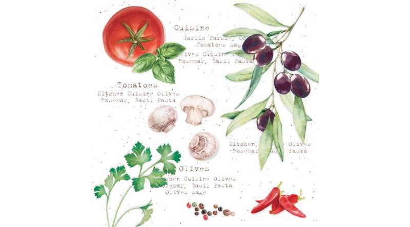 R2S.414HOMK Papírszalvéta 33x33cm,Home & Kitchen,20 db-os