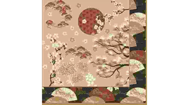 R2S.414KIMO Papírszalvéta 33x33cm,Kimono,20db-os