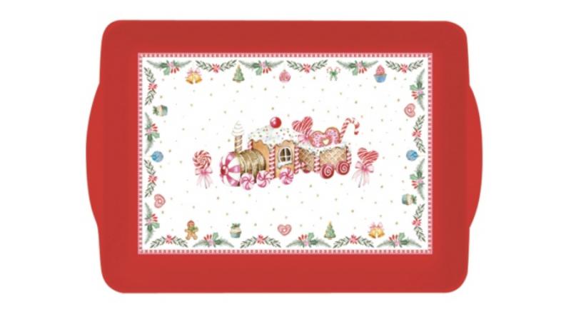 R2S.530SWEC Műanyag tálca 46x32cm, Sweet Christmas