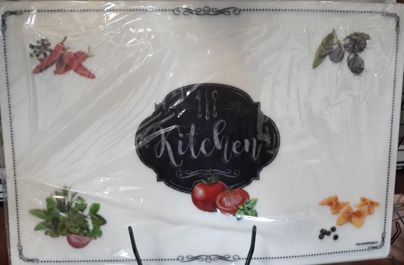 R2S.550KIBK Müanyag tányéralátét 45x30cm, Kitchen Basics, ART R0550KIBK