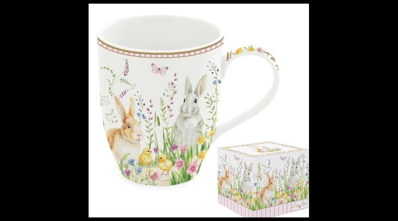 R2S.918EAST Porcelánbögre 350ml dobozban, Happy Easter