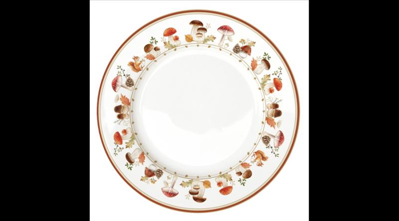 R2S.942AUBR Porcelán lapostányér 26,5cm, Autumn Breeze