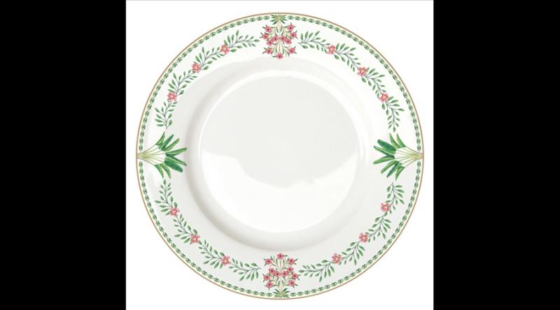 R2S.942BOCH Porcelán lapostányér 26,5cm, Botanic Chic