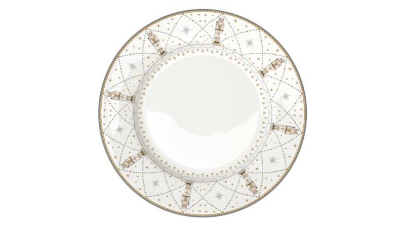 R2S.942RNUT Porcelán lapostányér 26,5cm, Royal Nutcracker