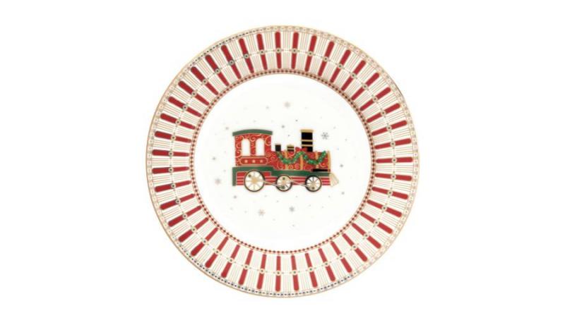 R2S.944EXPR Porcelán desszerttányér 19cm, Polar Express