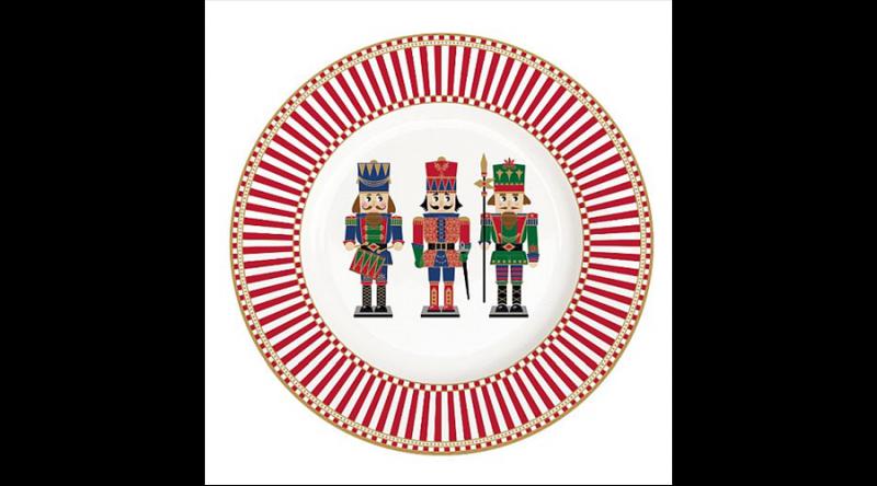R2S.944NUTC Porcelán desszerttányér 19cm, Nutcracker