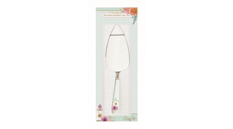 R2S.967COTT Rozsdamentes süteménylapát porcelánnyéllel, Cottage Flowers