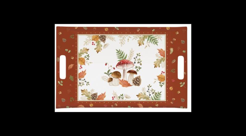 R2S.PA02AUBR Műanyag tálca 47x31cm, Autumn Breeze