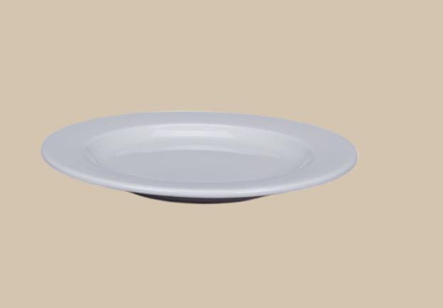 RAK CORE porcelán tányér couver 17 cm, 1db, ivory, COFP17