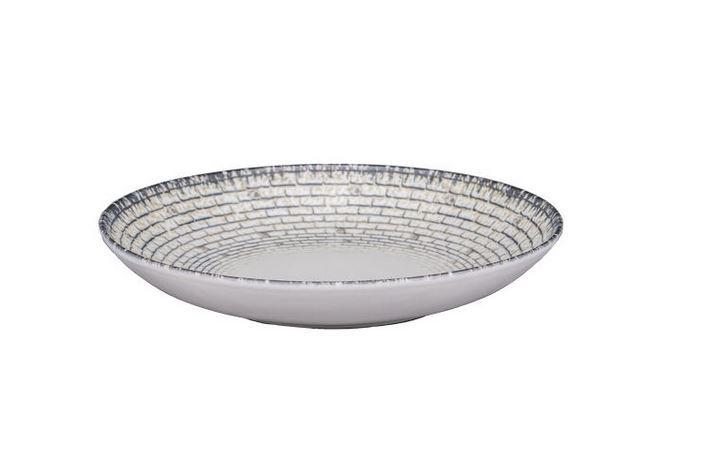RAK Digi Weave porcelán tányér mély 22,4x4cm 70cl, DGNNDP23WV