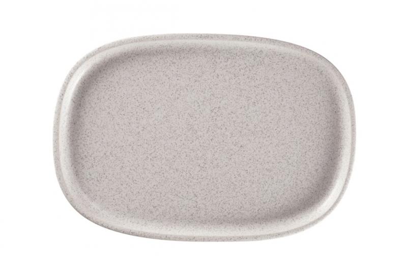 RAK EASE CLAY kerámia ovál tányér mély 23x15x3,1cm, EAOP23CL