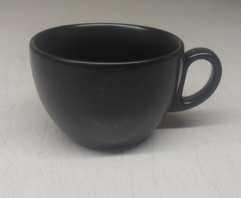 RAK Karbon porcelán csésze, fekete, 23 cl, KR116CU23